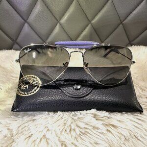 Ray Ban Aviators with nose bridge